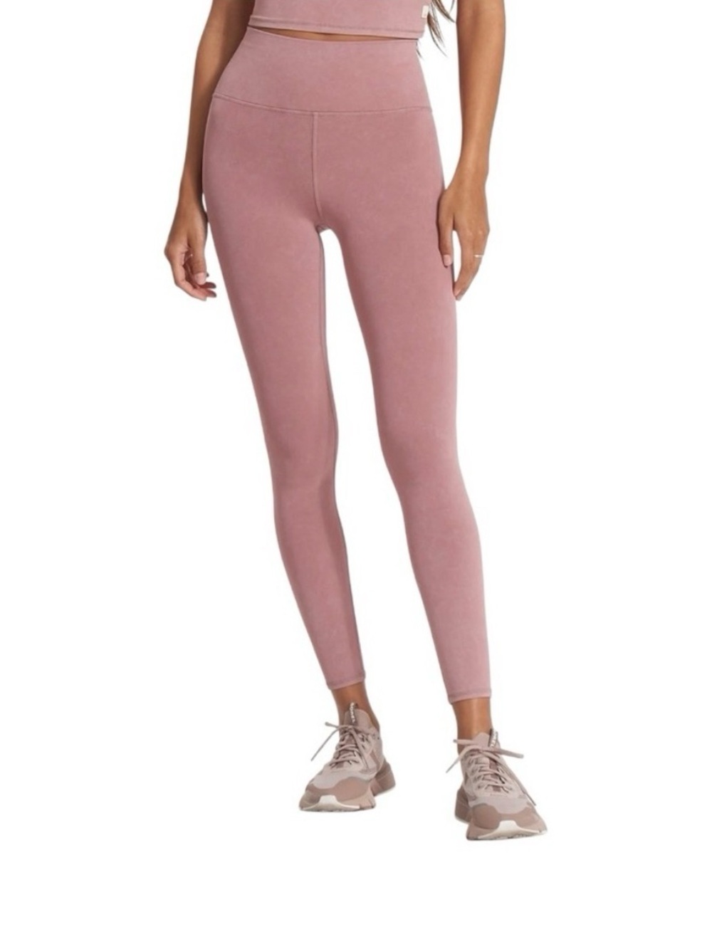 Vuori Washed Studio Leggings Mauve Pink Size S 25”